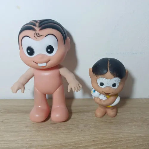 2 Boneca Mônica Samba Toys e Magali Polo Art