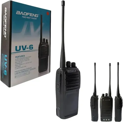 Rádio Comunicador Baofeng UV-6 Novo Entregamos R$299,00
