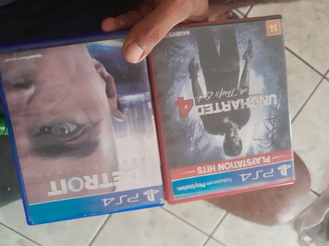 Trocas de jogos de ps4 em mídia física