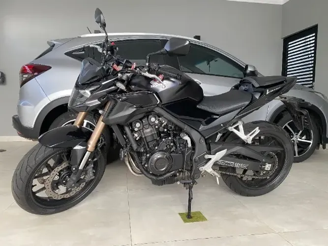 HONDA CB 500F 2023 CINZA