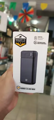 CARREGADOR PORTÁTIL DE 20.000MAH