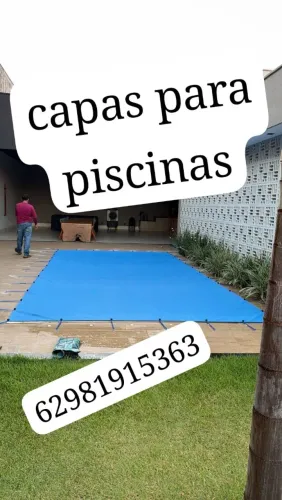 Lonas e capas sob medida para piscinas