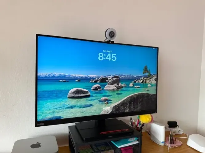Última unidade Monitor 4K Thinkvision 32 polegadas profissional Lenovo thinkpad