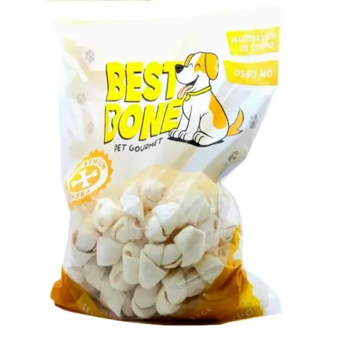 Osso Nó Tamanho 3-4 Polegadas 1kg Petisco Ossinho
