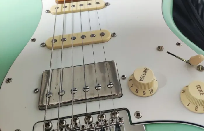 Captadores Avancini + elétrica CTS HSS