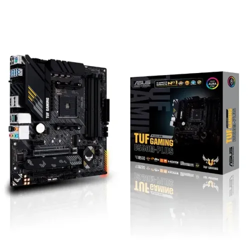Placa Mãe Asus TUF B550M-PLUS Gaming AMD AM4 DDR4 mATX