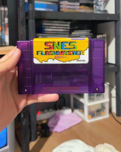 Everdrive para SNES lotado de Jogos