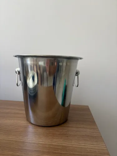 Balde de gelo de Inox 24l