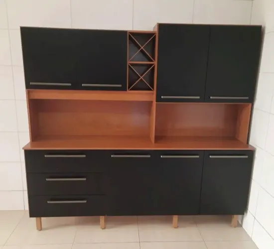 Kit ARMÁRIO de Cozinha 2,0m largura 