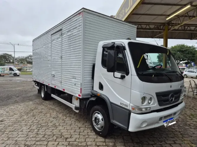 mercedes benz mb accelo 1016 bau ano 2018 baixo km acelo