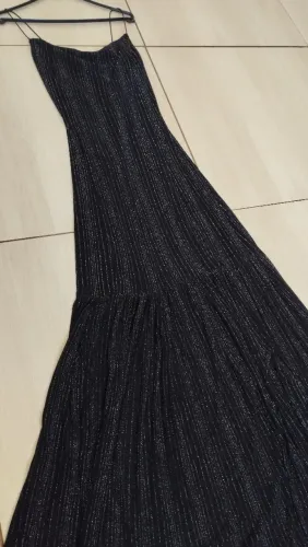Vestido longo brilho