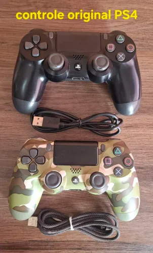 Controles originais PS4 com carregador! Apenas venda!