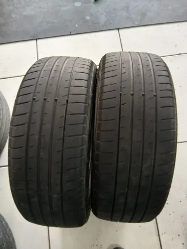 2 PNEUS 205/50R17 MEIA VIDA!!!