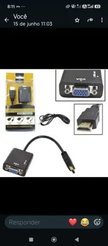Adaptador VGA HDMI