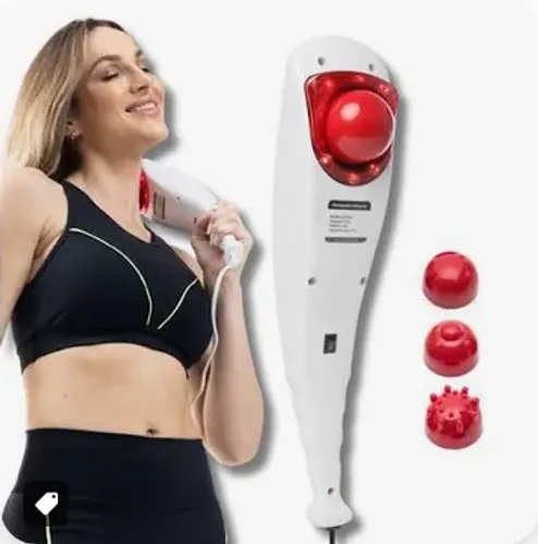 Aparelho Massageador Elétrico Corporal Infravermelho Portátil 