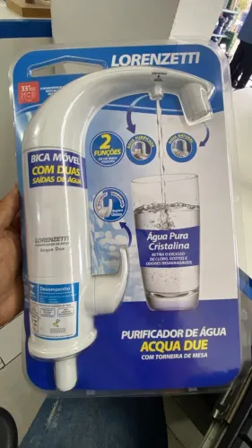 Purificador com torneira Lorenzetti Acqua Due, somos loja. LEIA A DESCRIÇÃO COM ATENÇÃO!!!