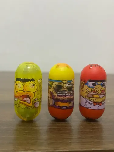 3 Mighty Beanz Raros Antigos