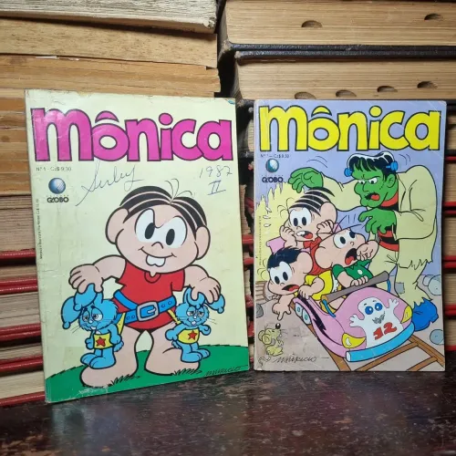 Mônica gibi 1 e 2 Globo