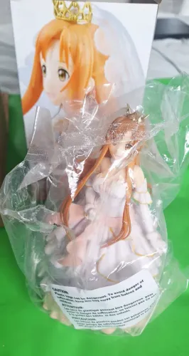 Boneca Asuna Yuuki anime Sword Art ultima estoque