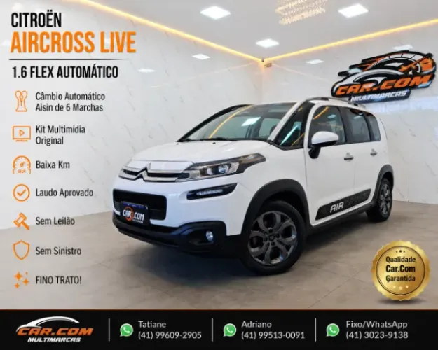 Citroen Aircross Live 1.6 Flex 16V 5P Aut. 2019