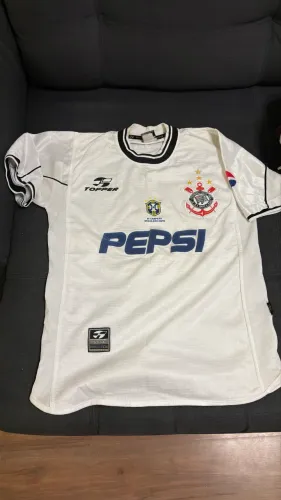 Camisa original Corinthians 2000 topper pepsi