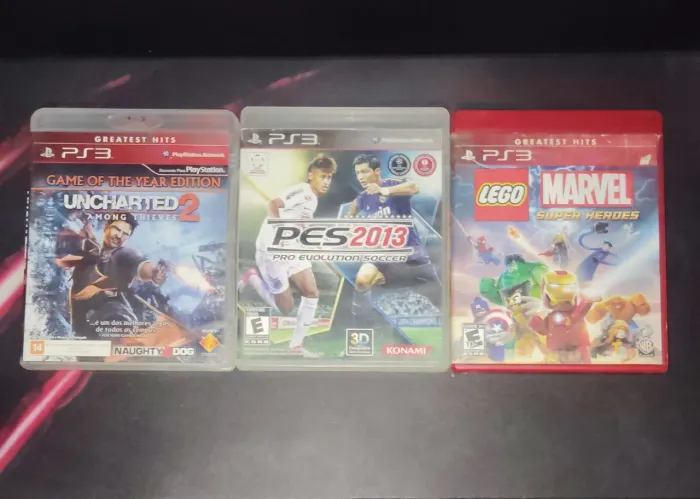 3 jogos PS3 