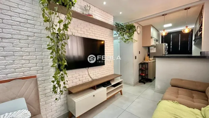 Apartamento à venda em Americana, Loteamento Industrial Machadinho, com 2 quartos, com 48