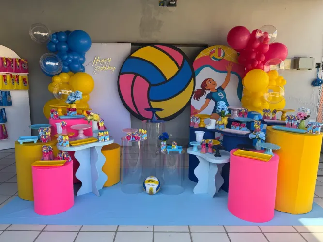Decoração vôlei / beach tênis