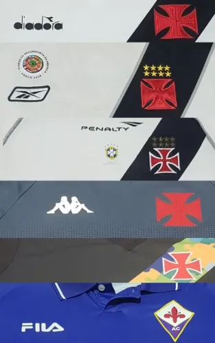 Combo de Camisas do Vasco