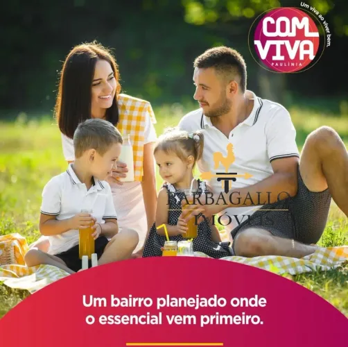 Loteamento Completo - Paulinía/SP. Só R$ 32.000,00 de entrada + Parcelas.