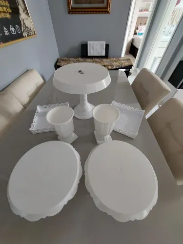 Kit de enfeites para festa.