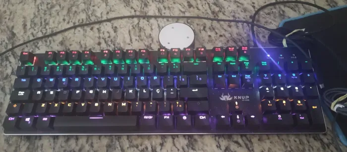 Teclado Gamer Mecânico Knup KP-2046