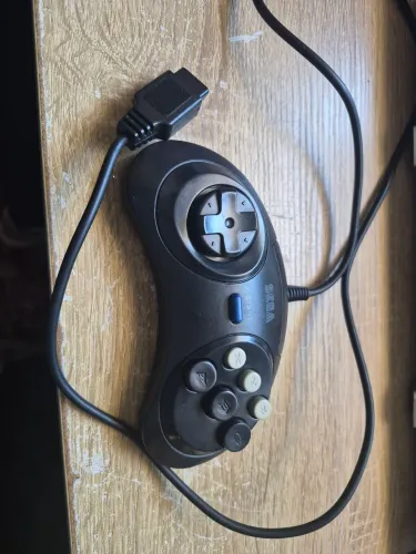 Controle joystick original sega mega drive 6 botões no estado ler anúncio faço envio olx 