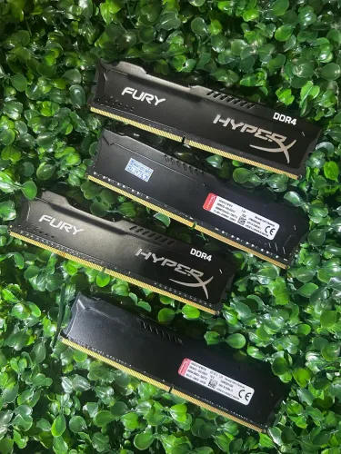 Kit Memória RAM HyperX Fury DDR4 16GB (4x4GB) 2133MHz c/ Dissipador