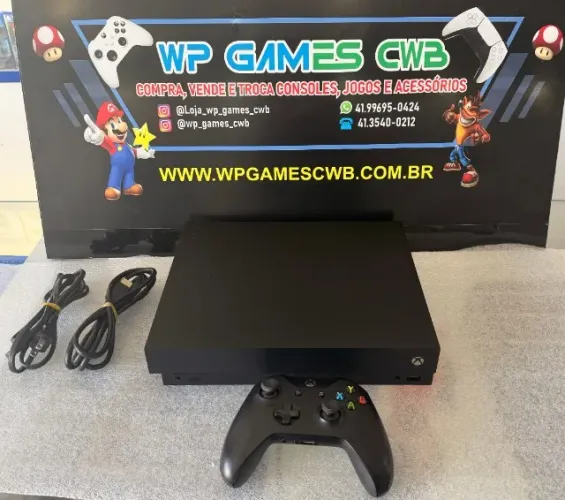 XBOX ONE X 1TB COM GARANTIA LOJA FÍSICA WP GAMES CWB