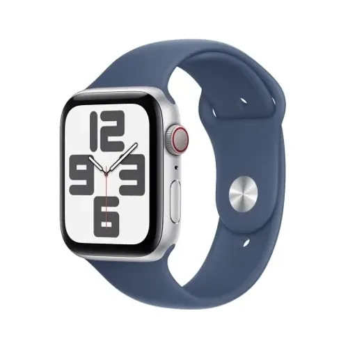 Apple Watch SE (1ª Geração) / Series 6 - Alumínio Prata, Pulseira Azul