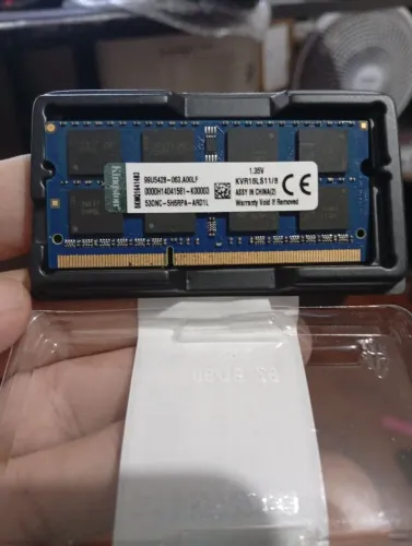 Memória ram 8gb ddr3l notebook 1600mhz