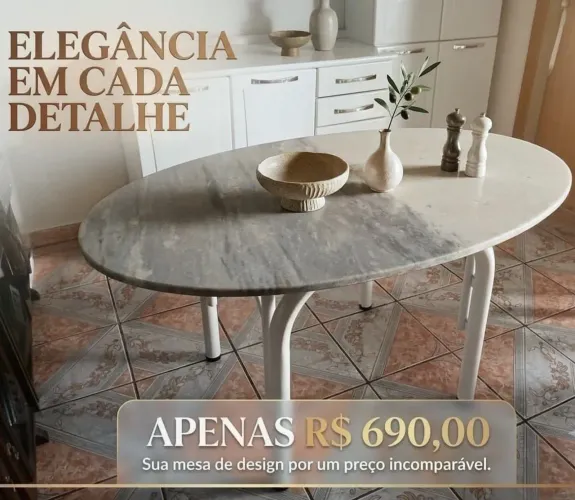 Mesa de mármore 