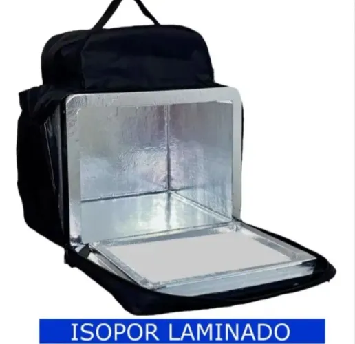 Vendo Mochila pra motoboy entregador bag Isopor 45 litros 