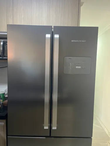 Geladeira Brastemp side by side 3 portas