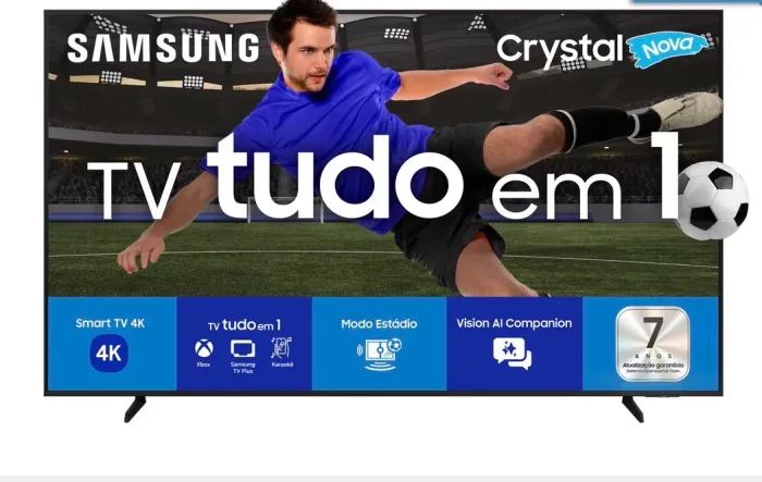 Tv SAMSUNG nova lacrada com nota fiscal 55 polegadas 