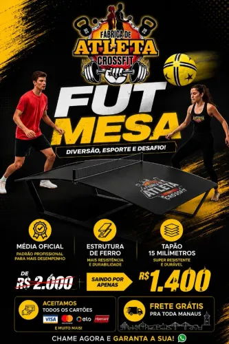 FABRICANTE DE FUTMESA E MESA DE PING PONG