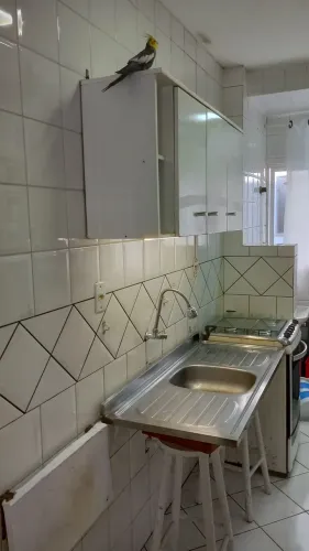 Armário aéreo 120 usado 3 portas 2 prateleiras