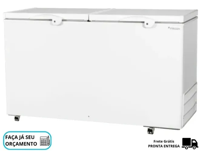 Freezer Horizontal 2 Tampas 503L Fricon