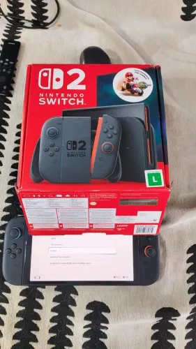 Nintendo switch 2 Impecável parecendo novo Completo