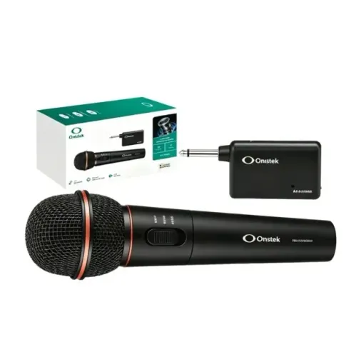 Microfone FM sem fio unidirecional profissional Onistek