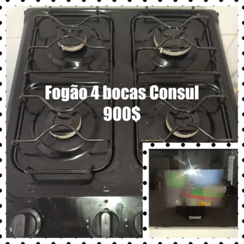 FOGÃO 4 BOCAS CONSUL