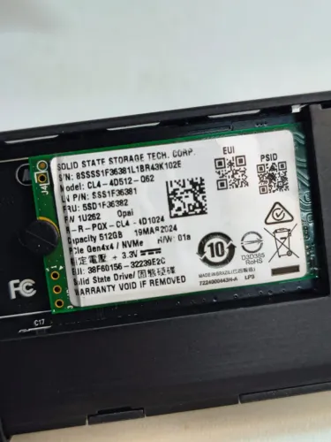 SSD NVME X4 512GB