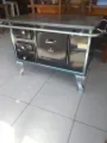 Fogão a lenha Marumby n°3 Preto - Branco - Bege