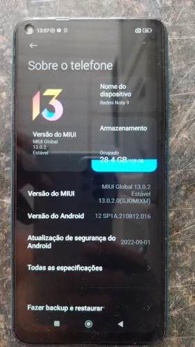 Redmi 9 top